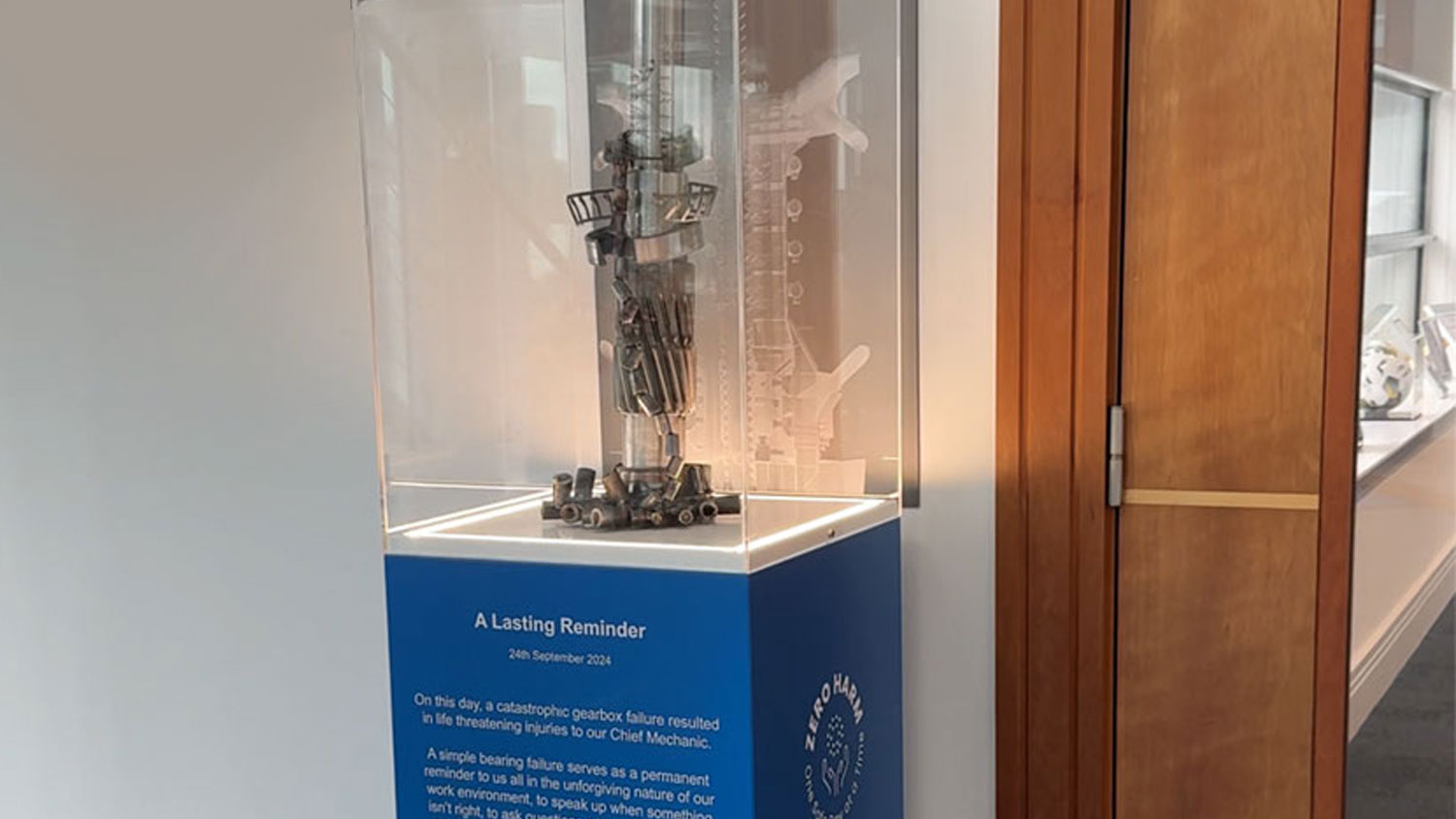 Safety Reminder Display for Borr Drilling