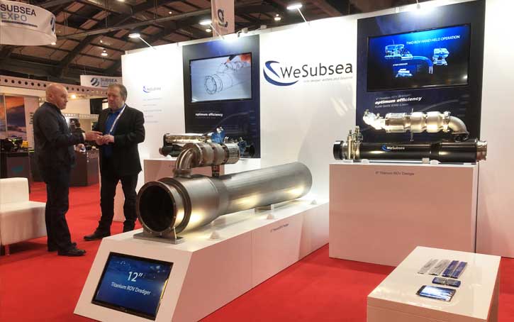 WeSubsea expo Exhibition Stand