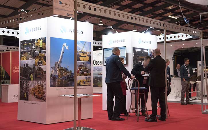 subsea expo floorspace