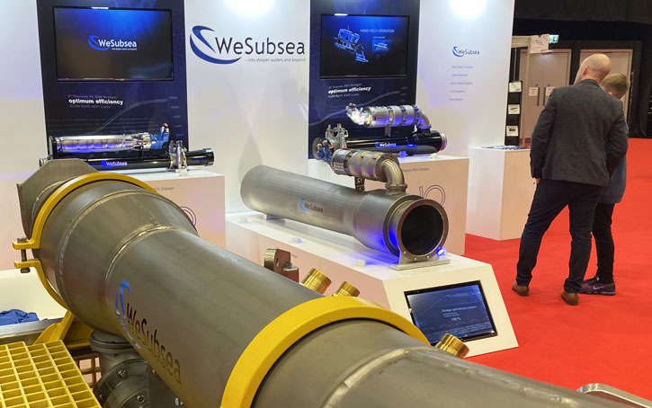 Wesubsea exhibition stand