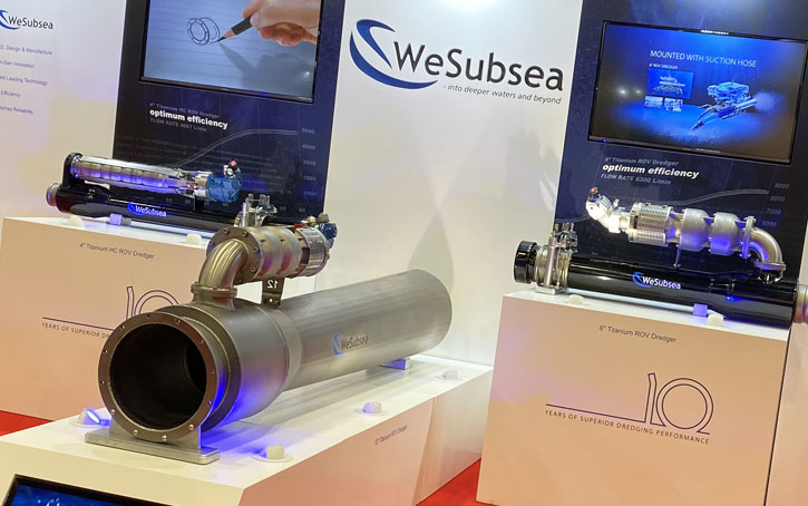 subsea dredgers at subsea expo