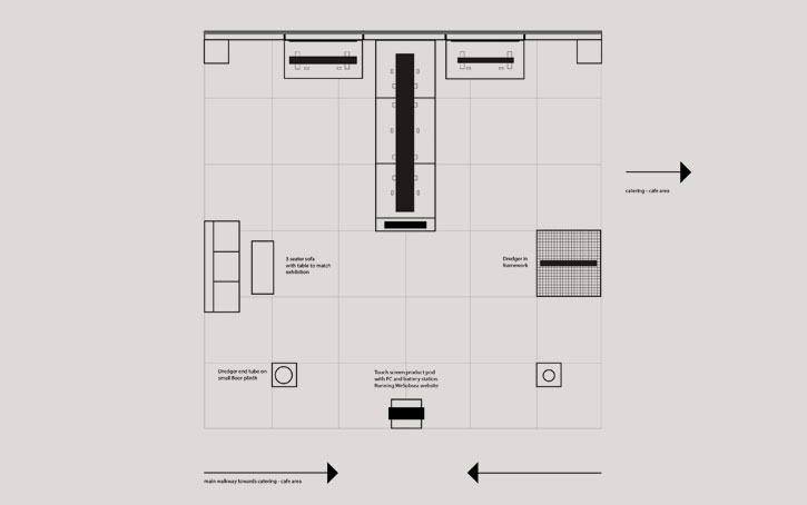 exhibition plan design view