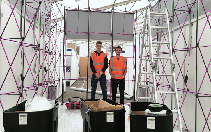 exhibition stand assembly