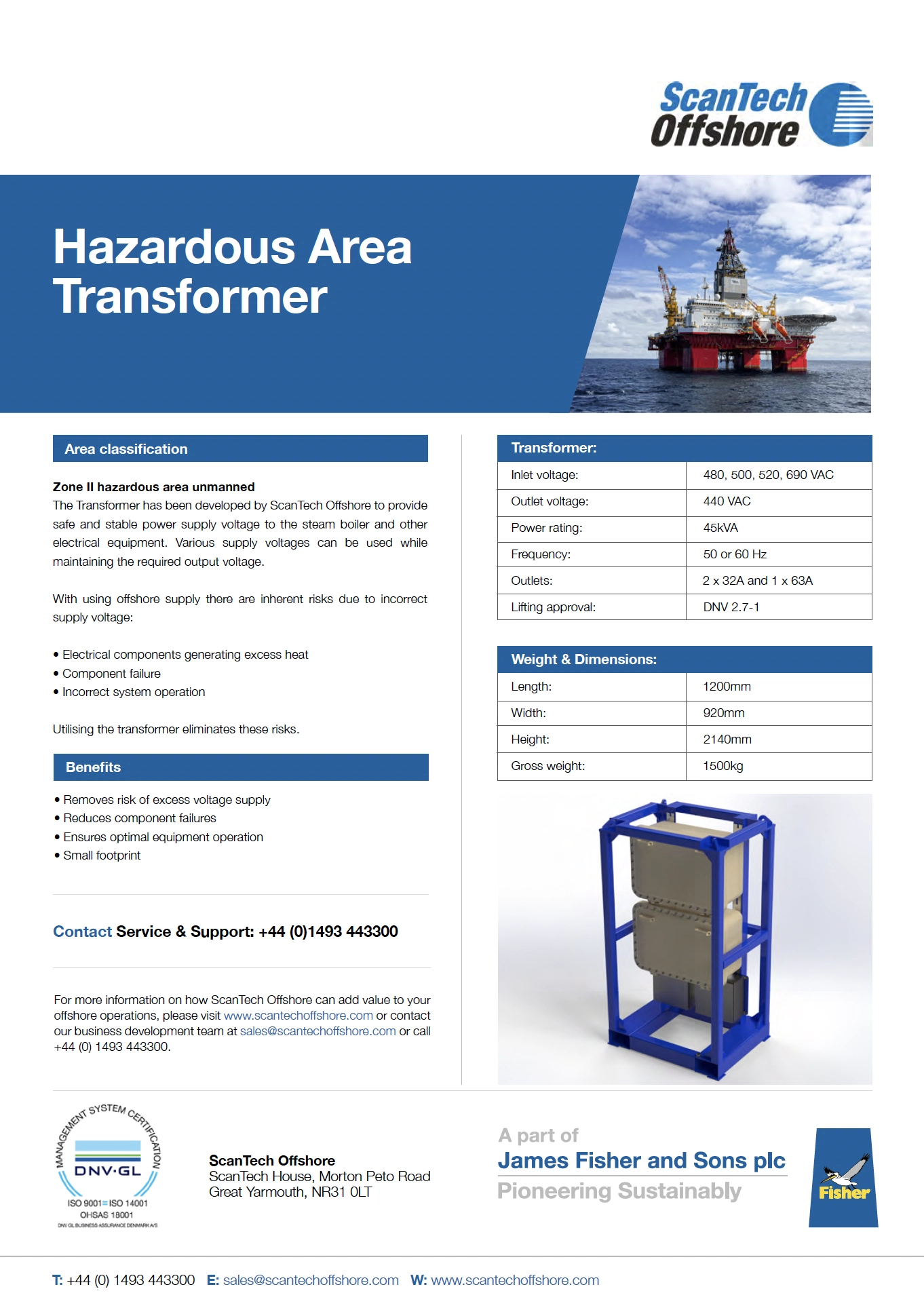 Product data sheet design