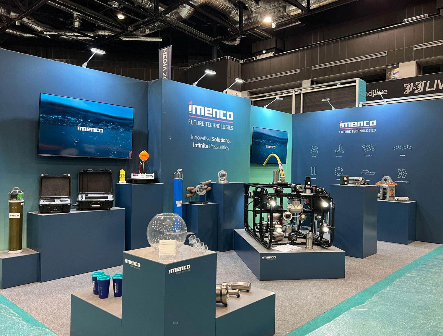 exhibition stand at Subsea Expo Aberdeen