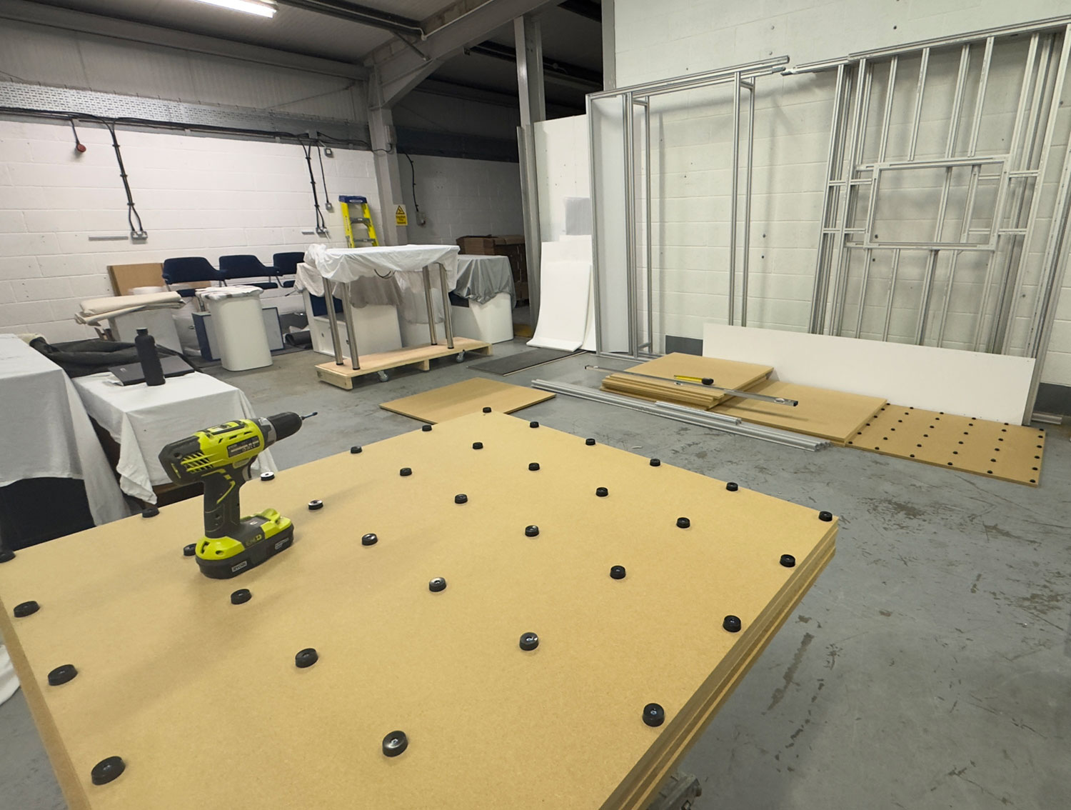 Assembly at our Aberdeen warehouse