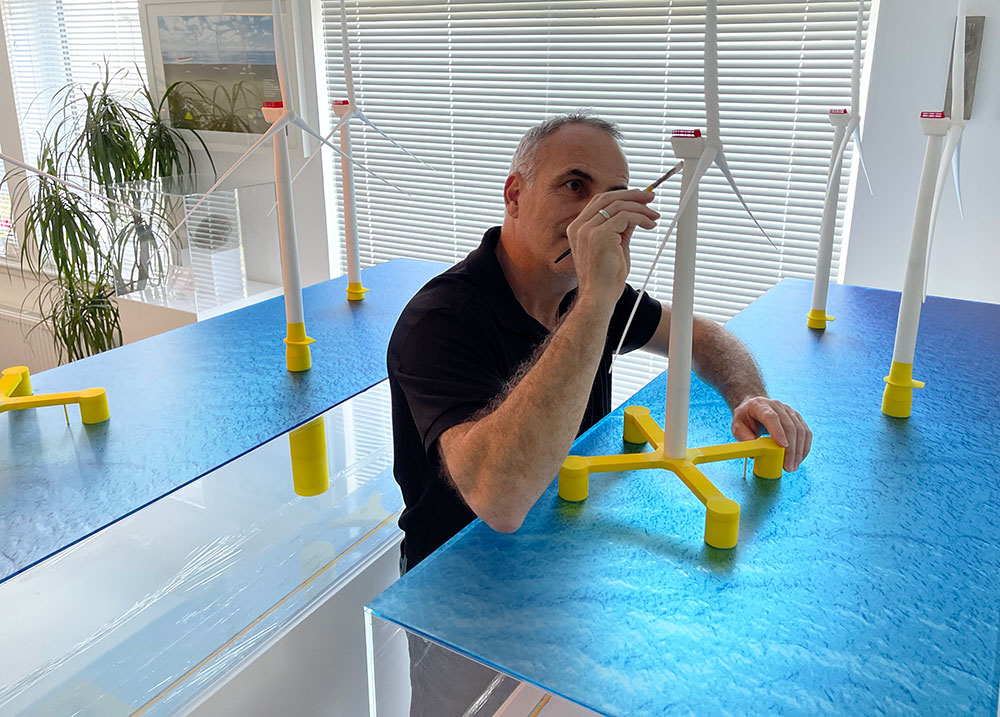Model painting